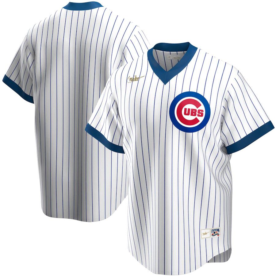 Mens Chicago Cubs Nike White Home Cooperstown Collection Team MLB Jerseys->los angeles dodgers->MLB Jersey